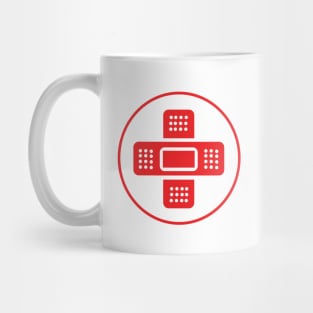 CROSSRED PLASTER (RED) Mug